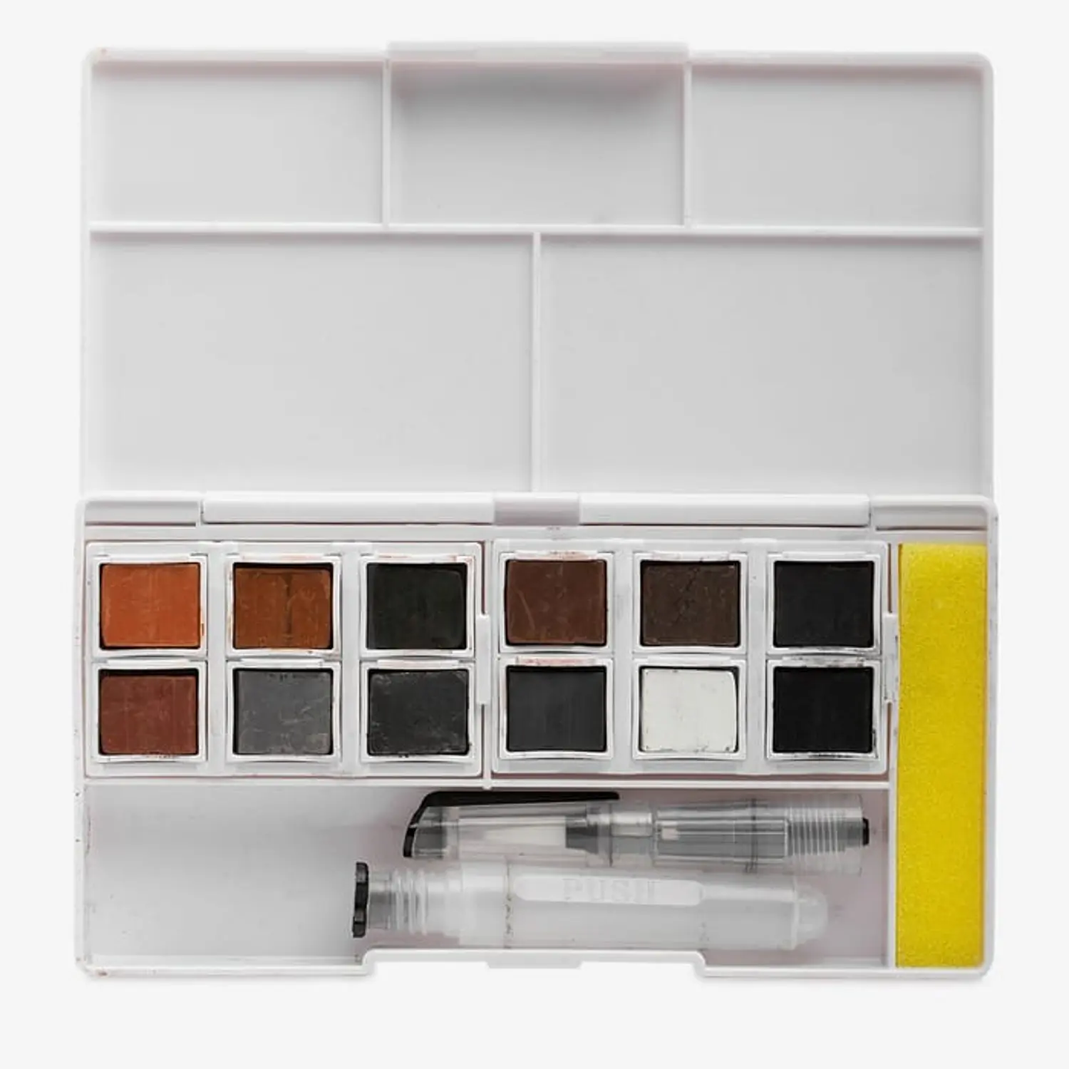 Derwent – Acuarelas en Pastillas Tinted Charcoal – 12 Colores – 3