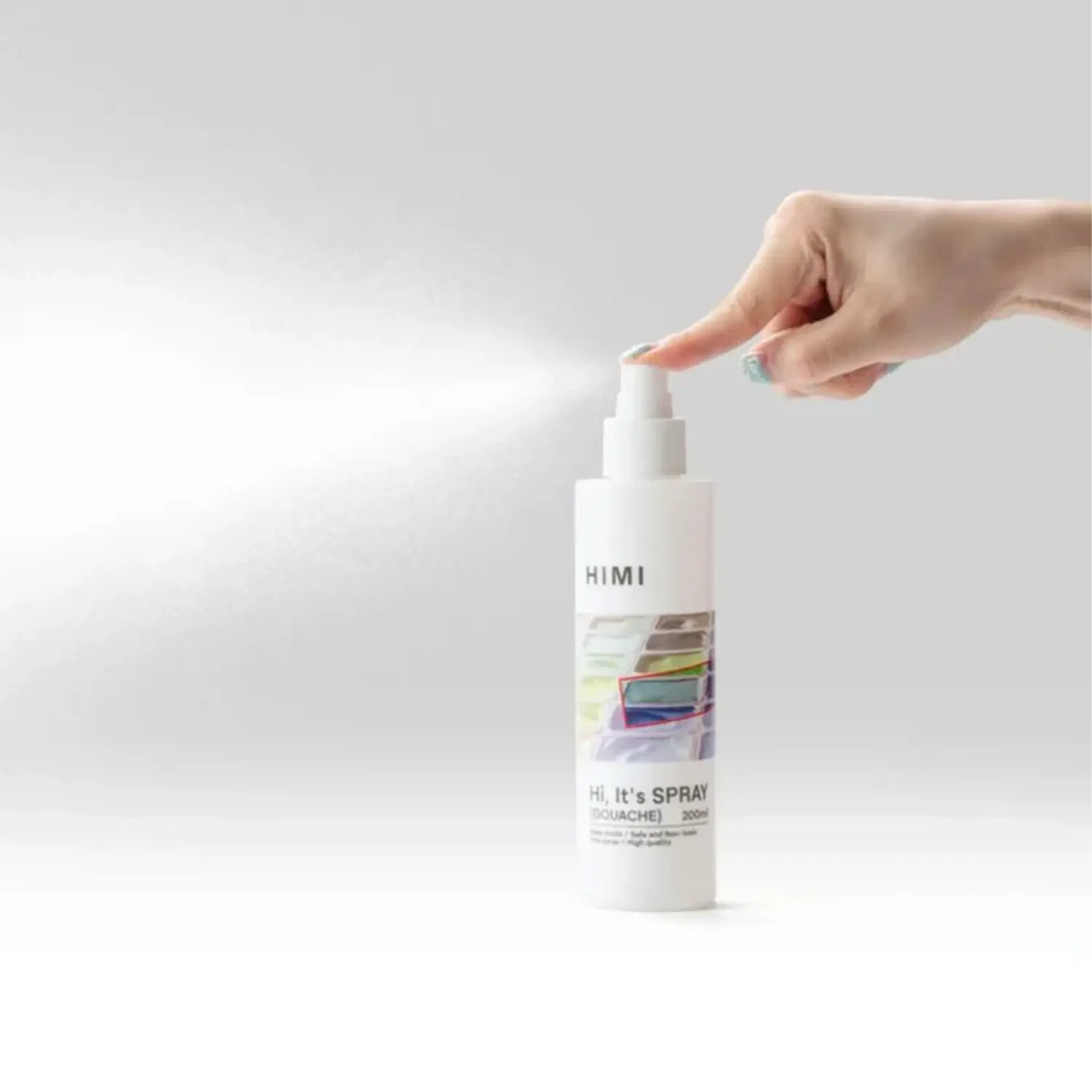 HIMI – Spray Antihongos e Hidratador para Gouache y Acrílicos – 100 ml – 4