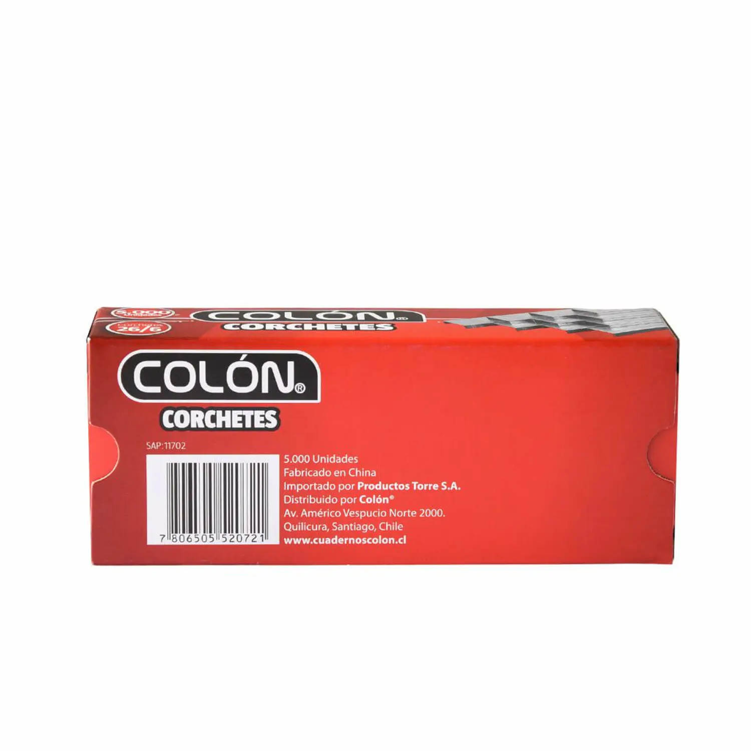 Colon - Caja Corchetes N°26/6 - 5000 Un – 3