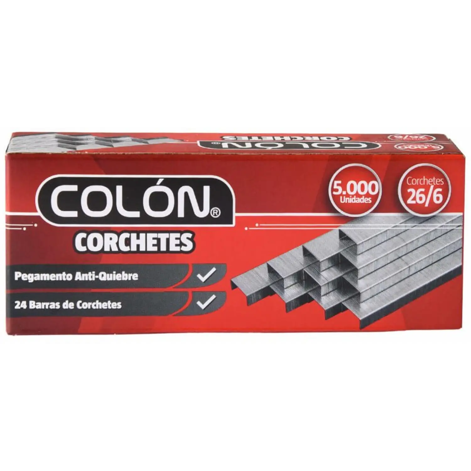 Colon - Caja Corchetes N°26/6 - 5000 Un – 1