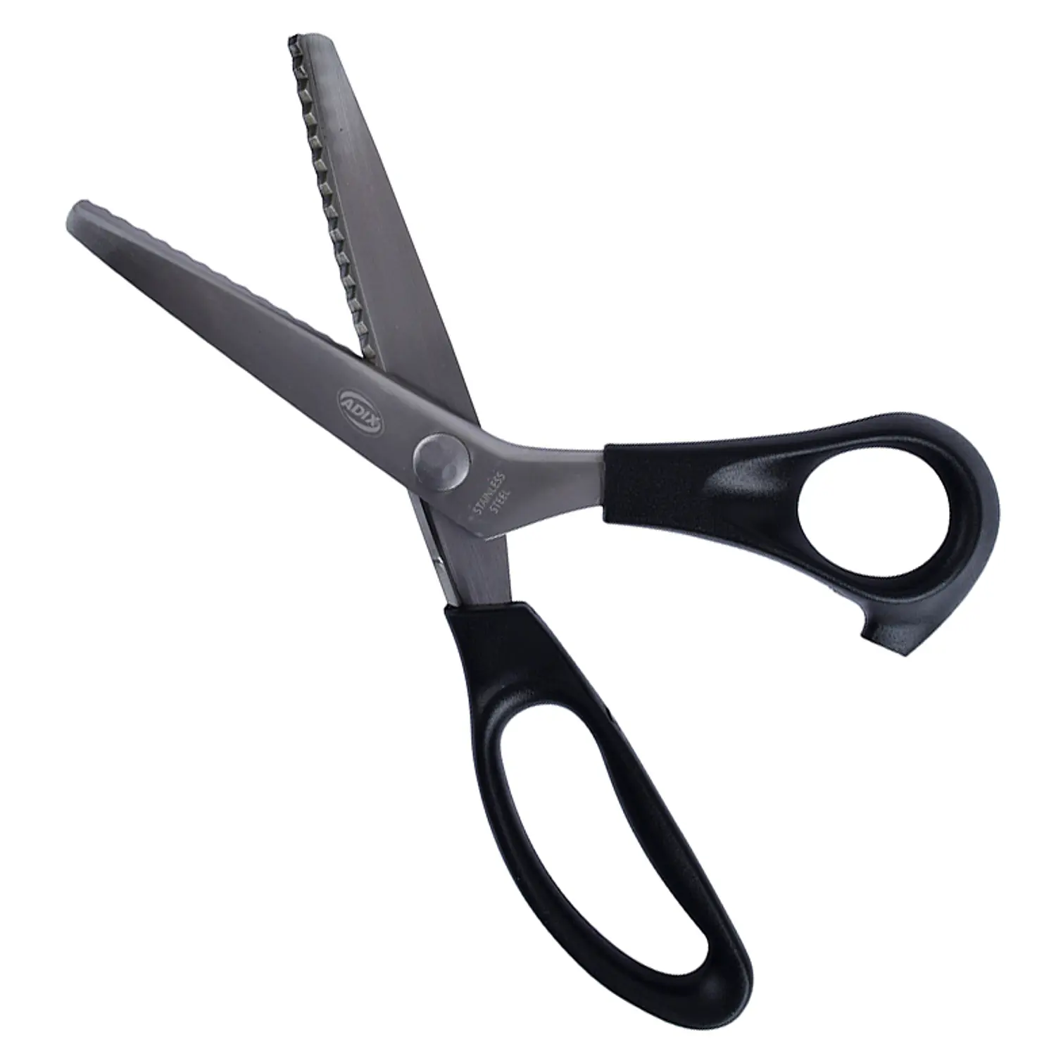 Adix - Tijera Zig Zag Metalica - 23 CM – 1
