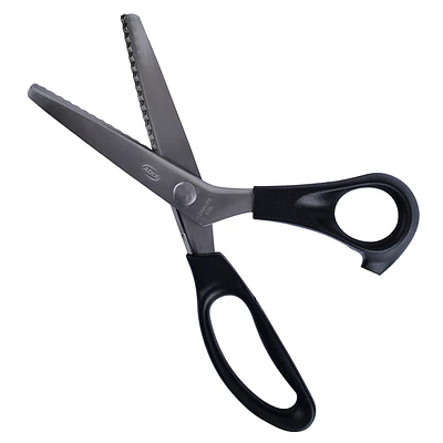 Adix - Tijera Zig Zag Metalica - 23 CM