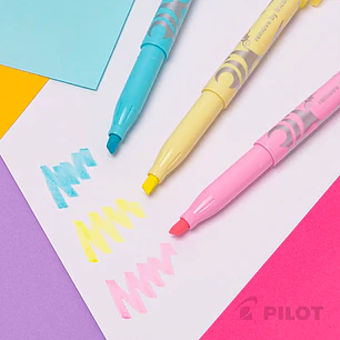 Pilot - Destacadores Borrables FRIXION Soft Light - 3 Colores Pasteles