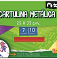Torre – Bolsón Cartulina Metálica – 10 Pliegos – 7 Colores - Miniatura 1