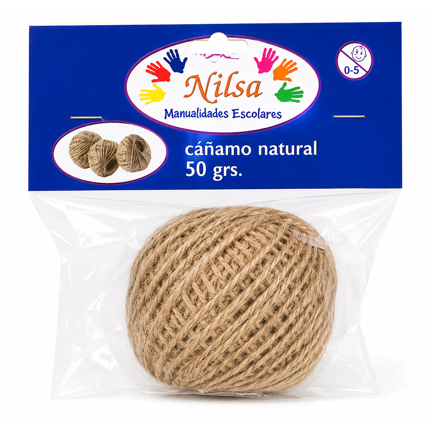 Nilsa – Cáñamo Natural – 50 g – 1