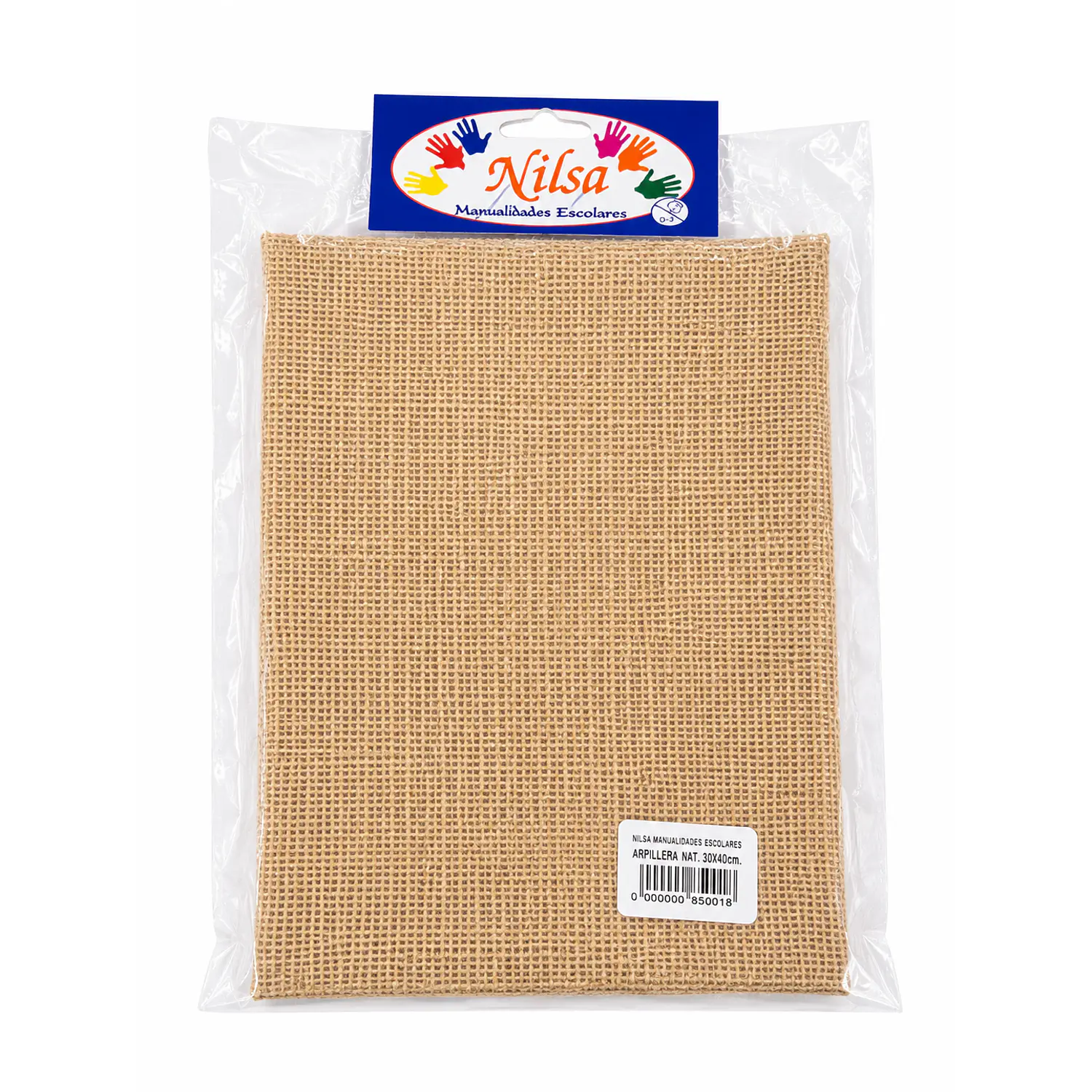 Nilsa – Arpillera Natural – 50 cm × 1 m – 1