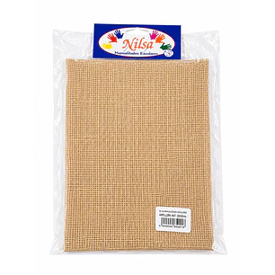 Nilsa – Arpillera Natural – 50 cm × 1 m