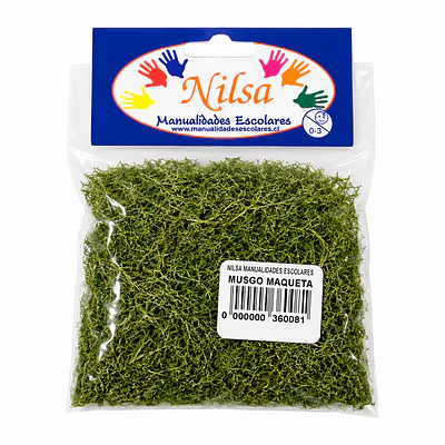 Nilsa – Musgo Sintético para Maquetas – 10 g