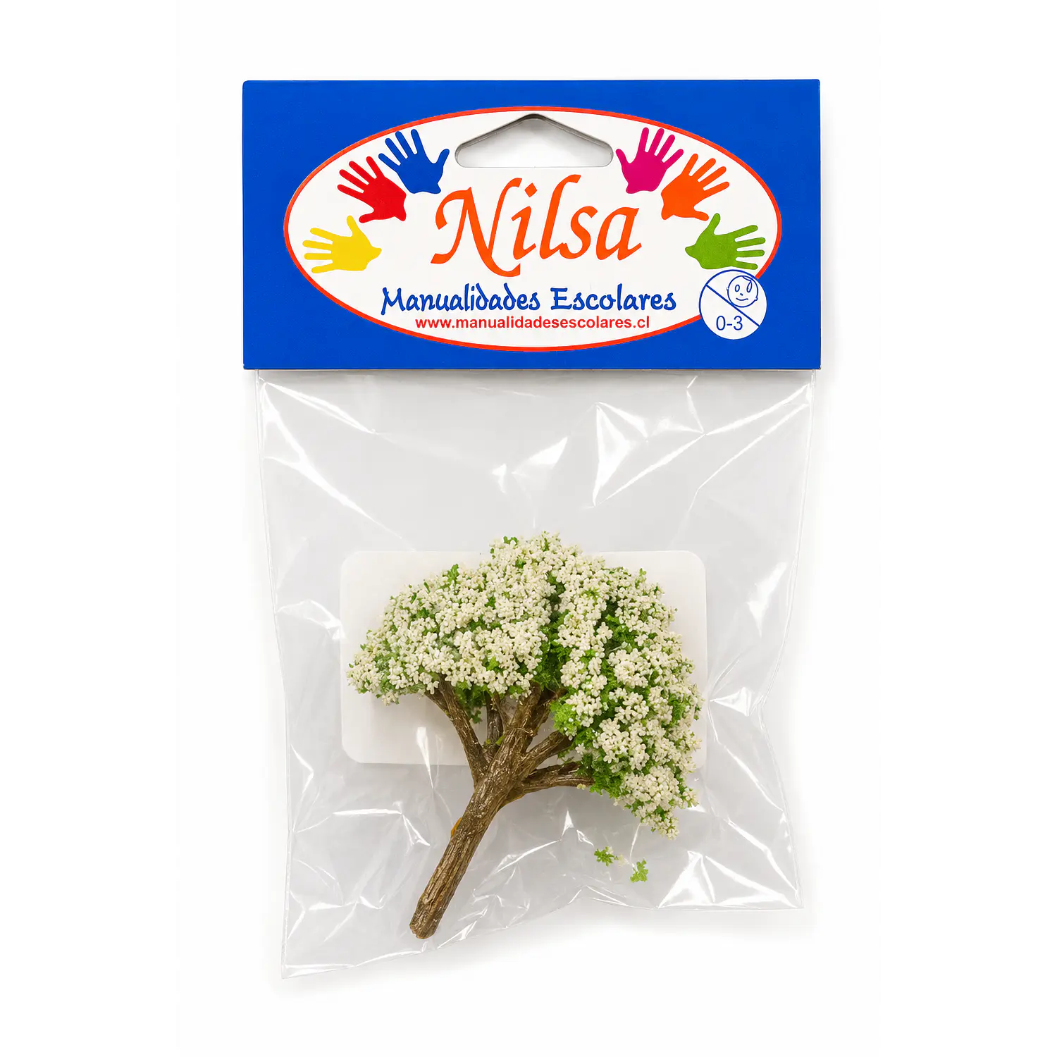 Nilsa – Árbol para Maqueta con Flores – 1 Unidad – 1