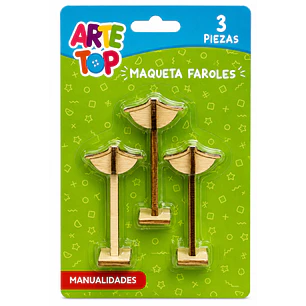 Arte Top – Mobiliario para Maqueta – Faroles de Exterior