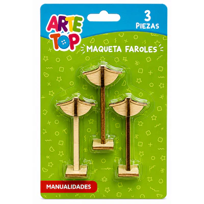 Arte Top – Mobiliario para Maqueta – Faroles de Exterior