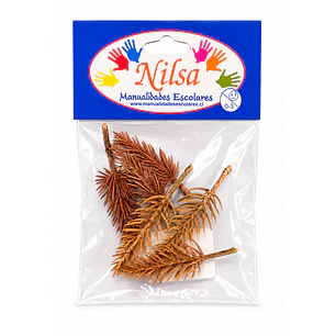 Nilsa – Árbol para Maqueta Color Café – 6 Unidades