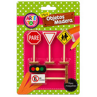 Arte Top – Mobiliario para Maqueta – Signos Viales