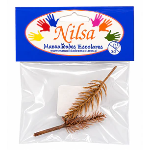 Nilsa – Árbol para Maqueta Café – 2 Unidades