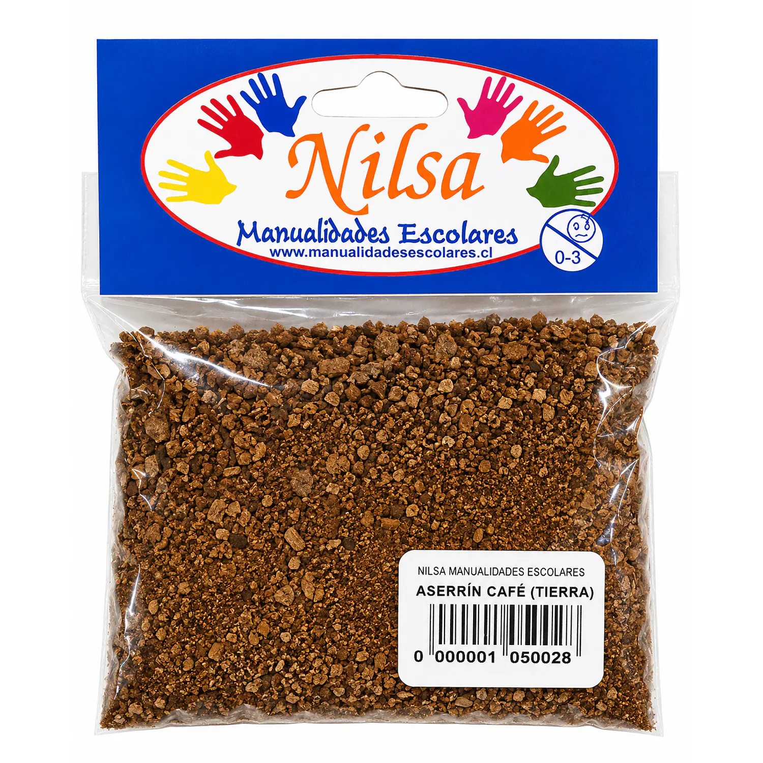 Nilsa – Aserrín Café para Maquetas – Efecto Tierra – 1