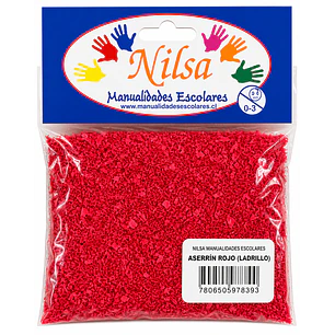 Nilsa – Aserrín Rojo para Maquetas – Efecto Ladrillo