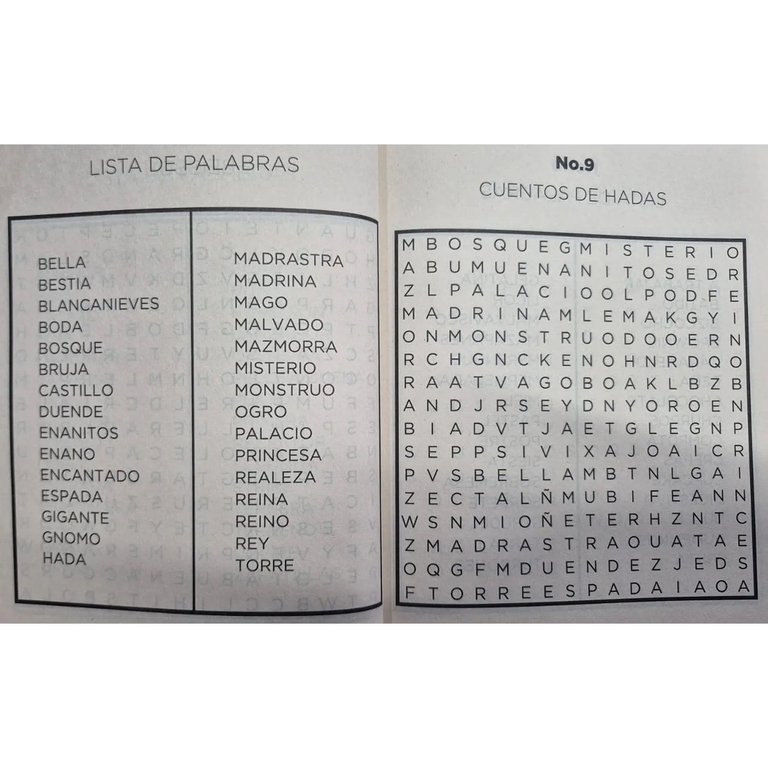 Libros - Sopa de Letras - Gran Formato – 2