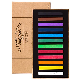 Maries - Pastel Seco en Barra - 12 Colores
