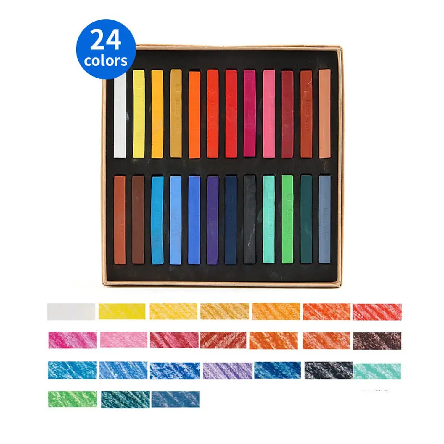 Maries - Pastel Seco en Barra - 24 Colores – 2