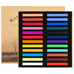 Maries - Pastel Seco en Barra - 24 Colores