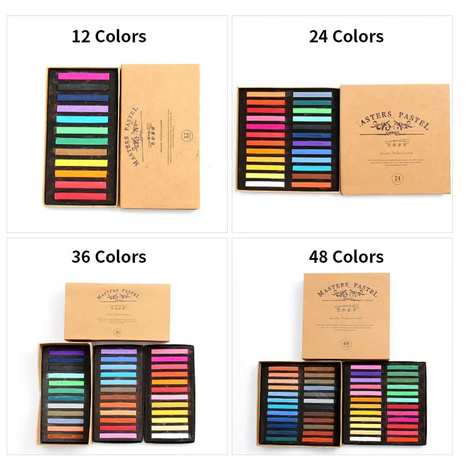 Maries - Pastel Seco en Barra - 24 Colores – 7