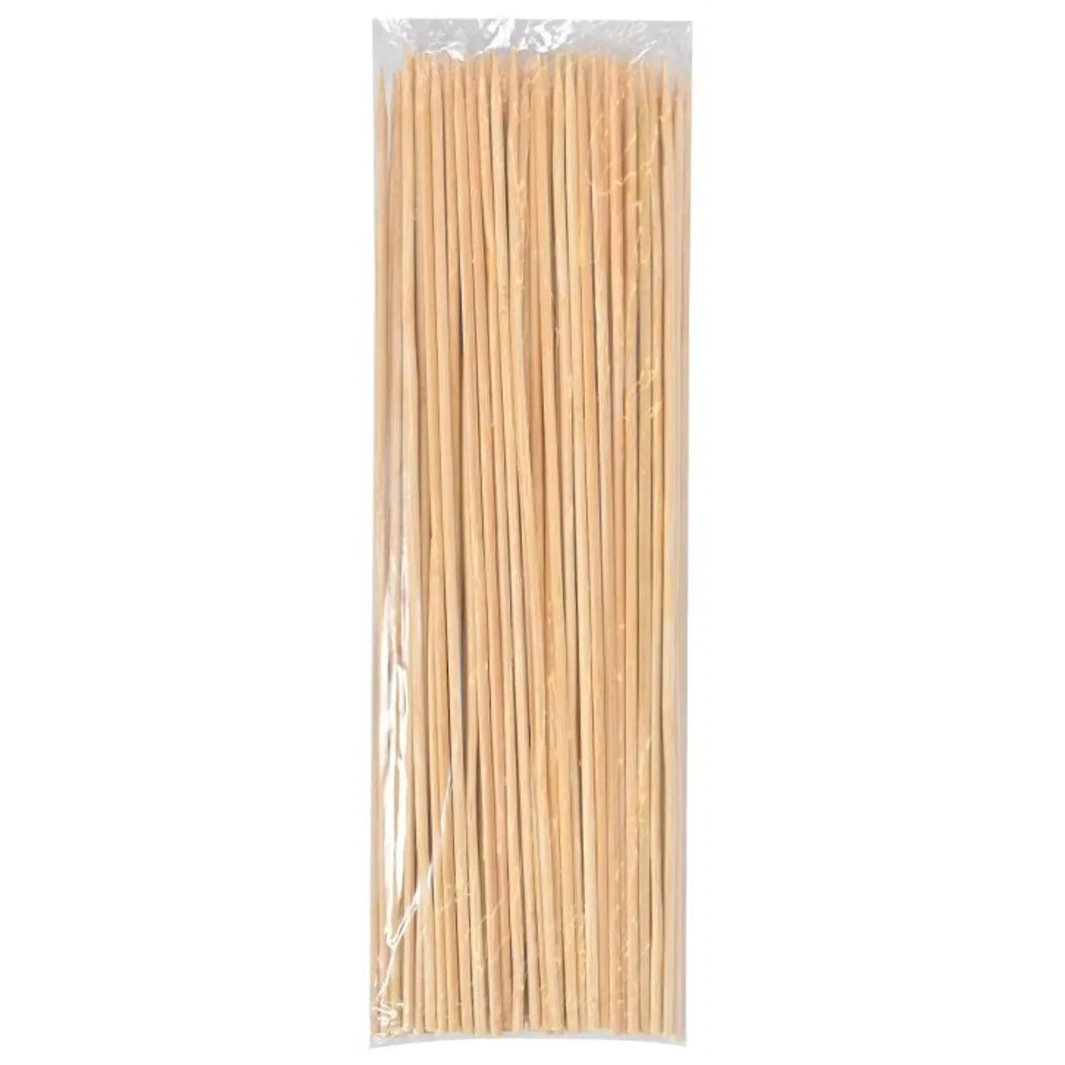 JM – Palos de Brochetas de Madera – 30 cm – 100 Unidades – 1