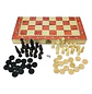 JM – Ajedrez y Damas de Lujo – Piezas y Caja de Madera – 30 × 30 cm - Miniatura 2
