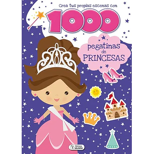 JM - Libro de Stickers Mega Panoramicos - Princesas