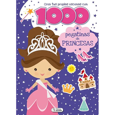 JM - Libro de Stickers Mega Panoramicos - Princesas