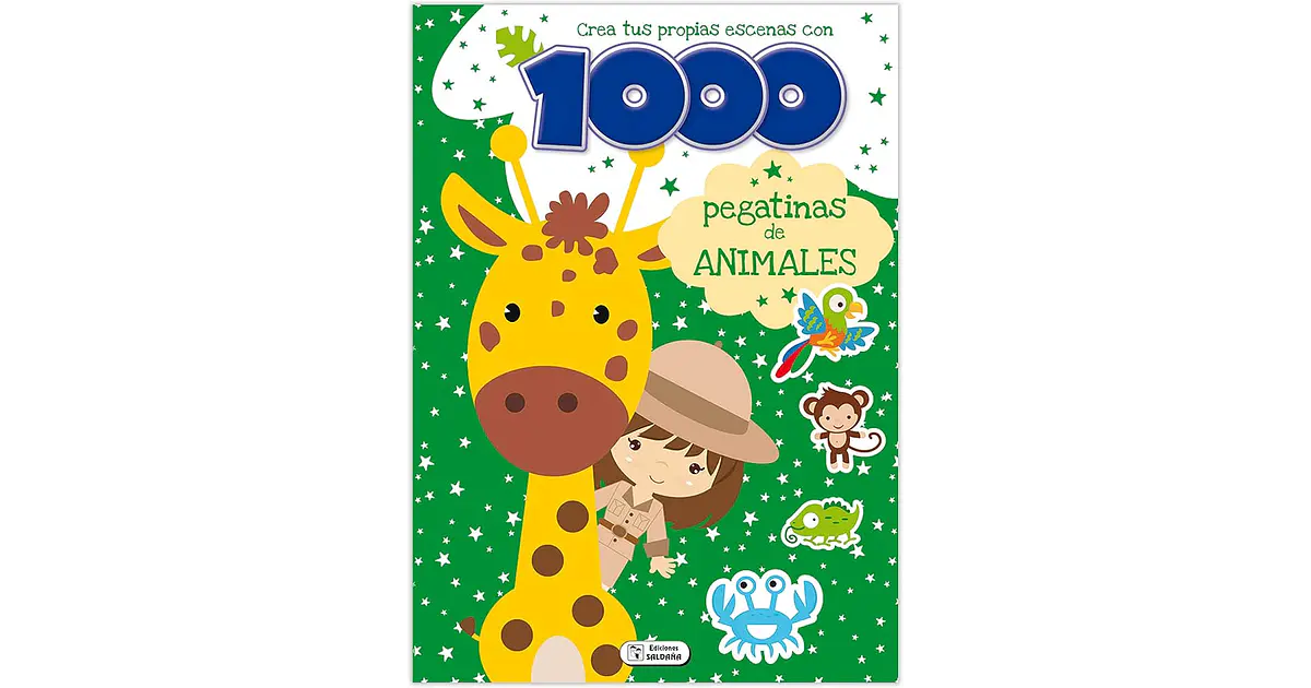 JM – Libro de Stickers Mega Panorámicos – Animales
