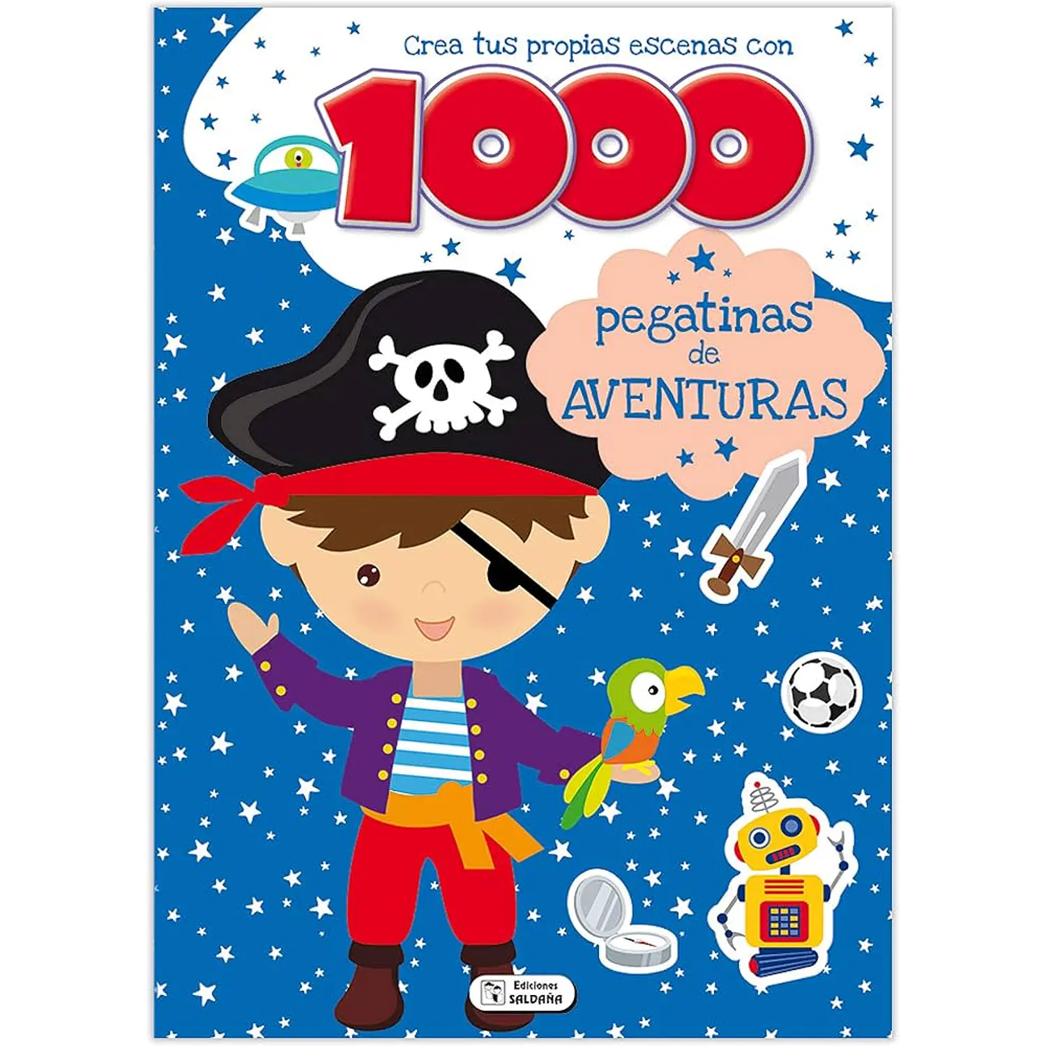 JM – Libro de Stickers Mega Panorámicos – Aventuras – 1