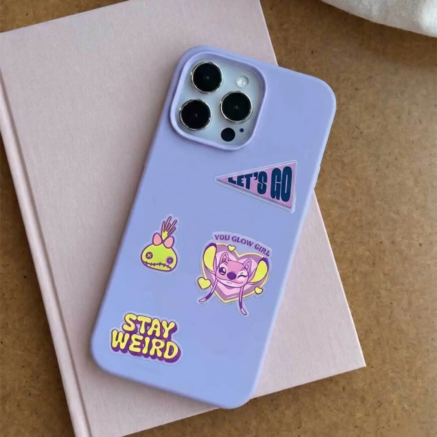 Wero – Stickers UV Transfer – Stitch – 3 Laminas – 3