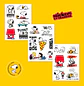 Wero – Stickers UV Transfer – Snoopy – 3 Láminas - Miniatura 2
