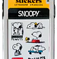 Wero – Stickers UV Transfer – Snoopy – 3 Láminas - Miniatura 1