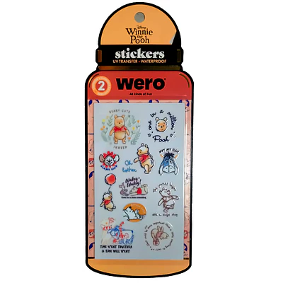 Wero – Stickers UV Transfer para Botellas – Winnie The Pooh