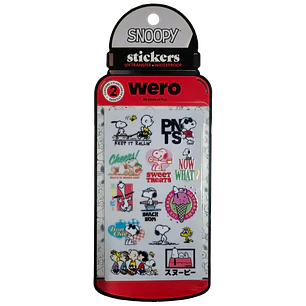 Wero – Stickers UV Transfer para Botellas – Snoopy