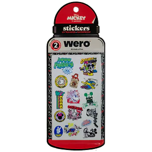 Wero – Stickers UV Transfer para Botellas – Mickey And Friends