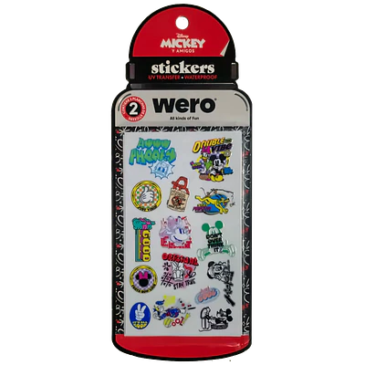 Wero – Stickers UV Transfer para Botellas – Mickey And Friends