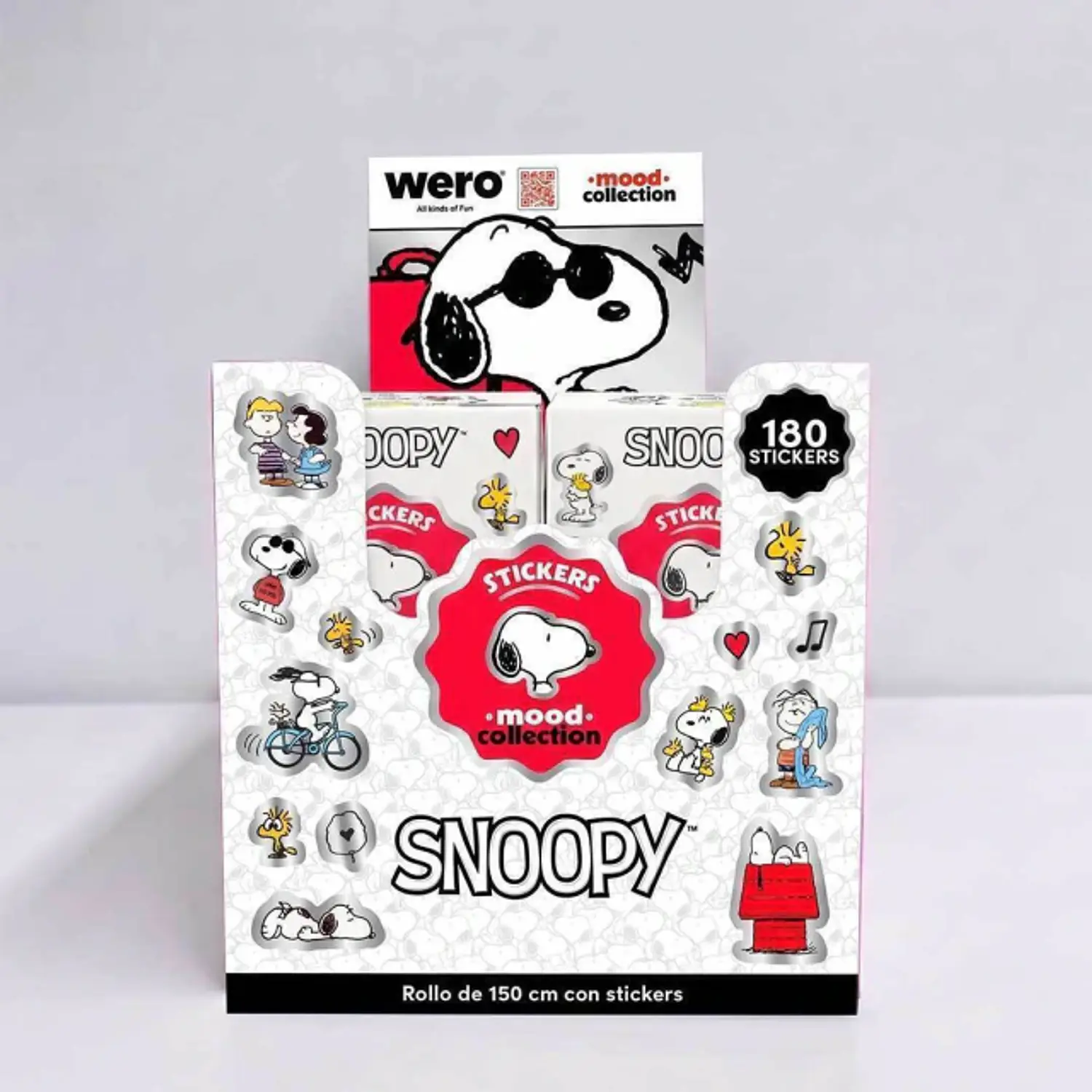 Wero - Sticker Cubo Snoopy - 180 Un – 3