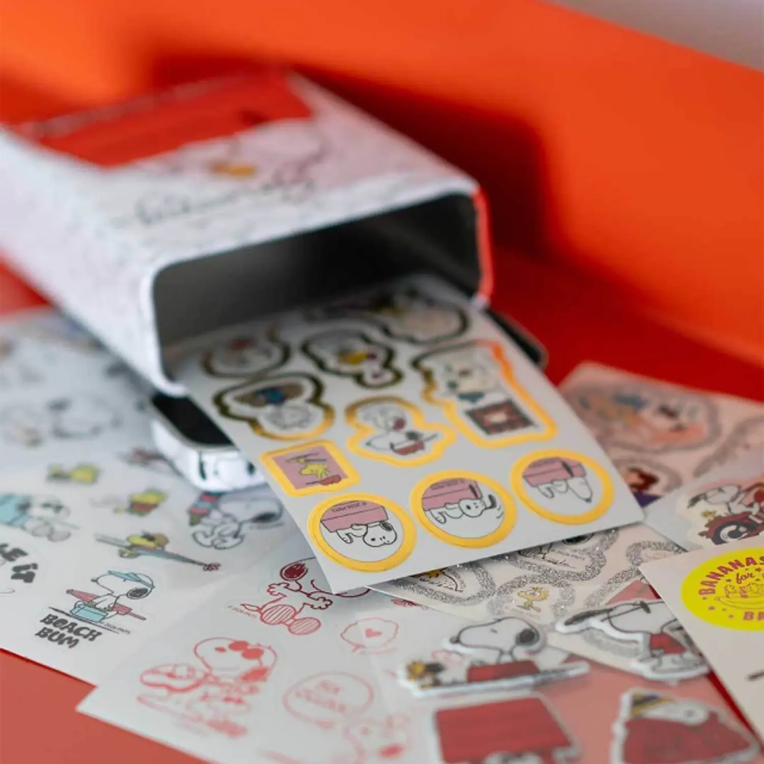Wero – Lata Multi-Stickers Snoopy – 8 Láminas – 4