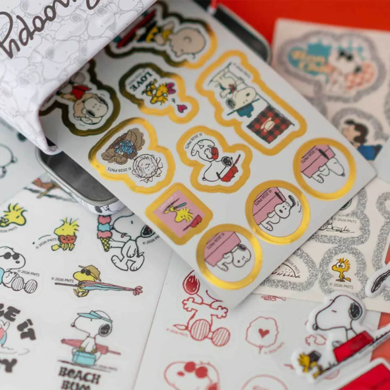Wero – Lata Multi-Stickers Snoopy – 8 Láminas – 5
