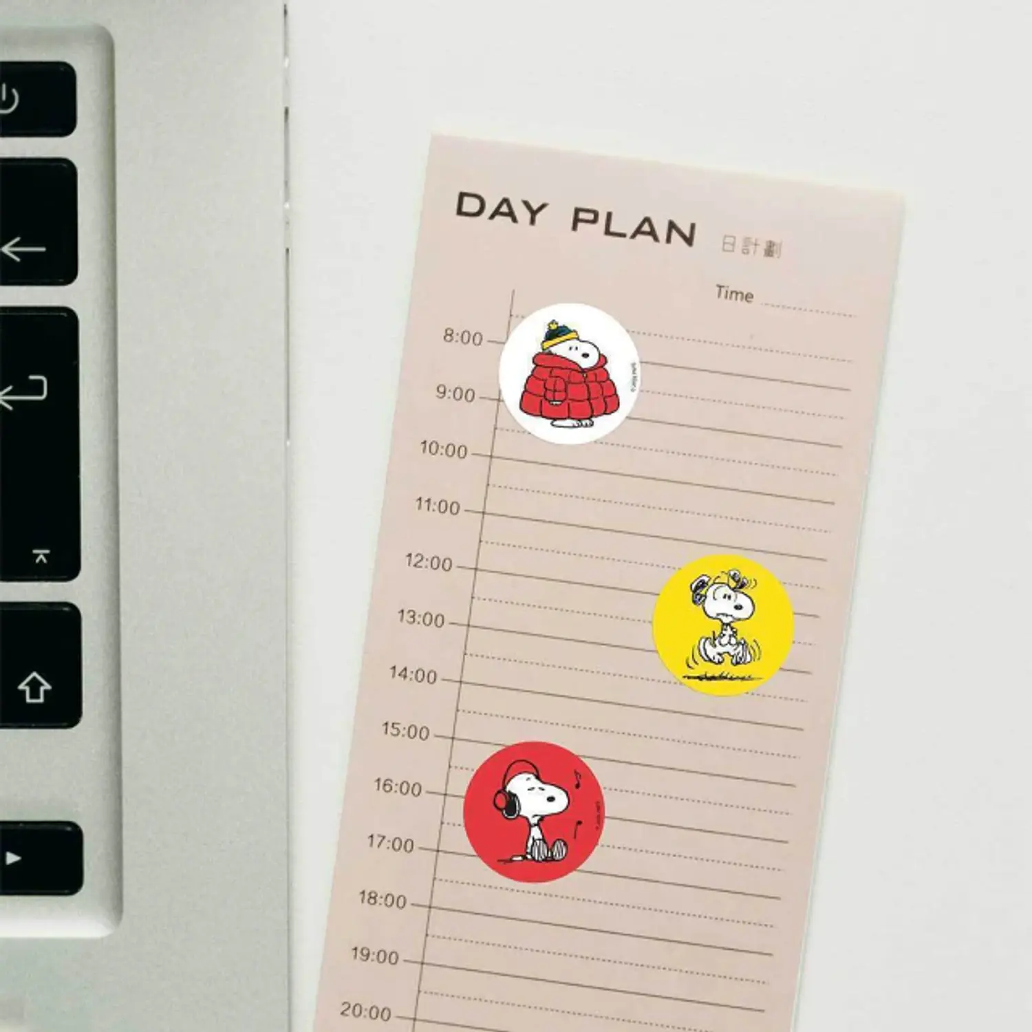 Wero – Stickers en Rollo Snoopy – 9 Metros – Más de 360 Stickers – 3