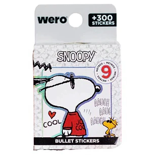 Wero – Stickers en Rollo Snoopy – 9 Metros – Más de 360 Stickers