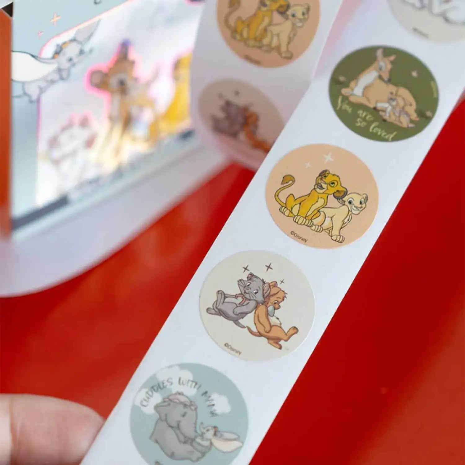 Wero – Stickers en Rollo Disney – 9 Metros – Más de 360 Stickers – 2