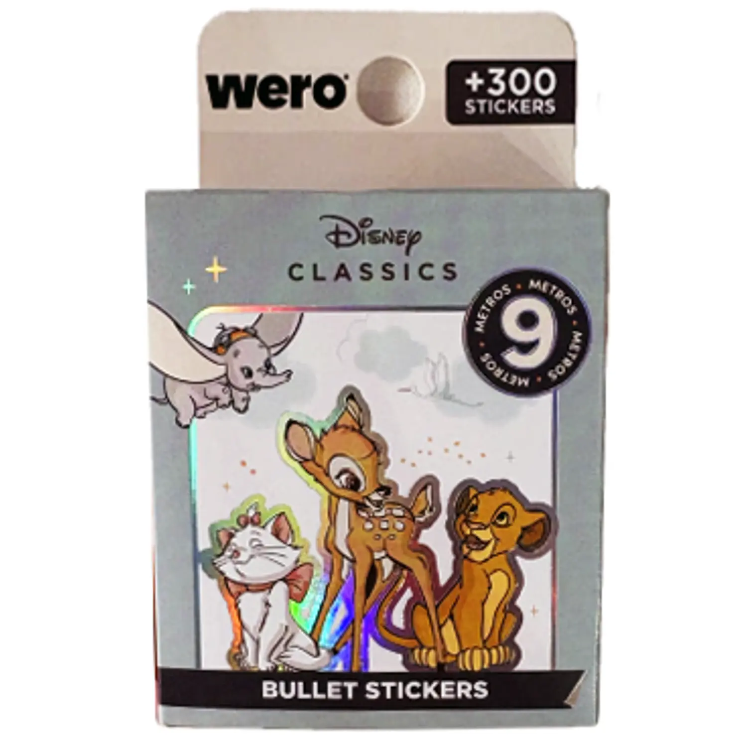 Wero – Stickers en Rollo Disney – 9 Metros – Más de 360 Stickers – 1
