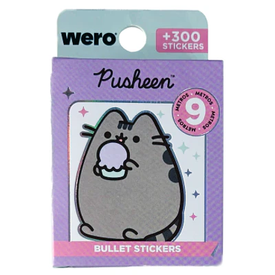 Wero – Stickers en Rollo Pusheen – 9 Metros – Más de 360 Stickers
