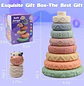 JM – Soft Jenga Blocks  Juego de Bloques Apilables de Silicona 6 Piezas - Miniatura 3