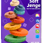 JM – Soft Jenga Blocks  Juego de Bloques Apilables de Silicona 6 Piezas - Miniatura 1