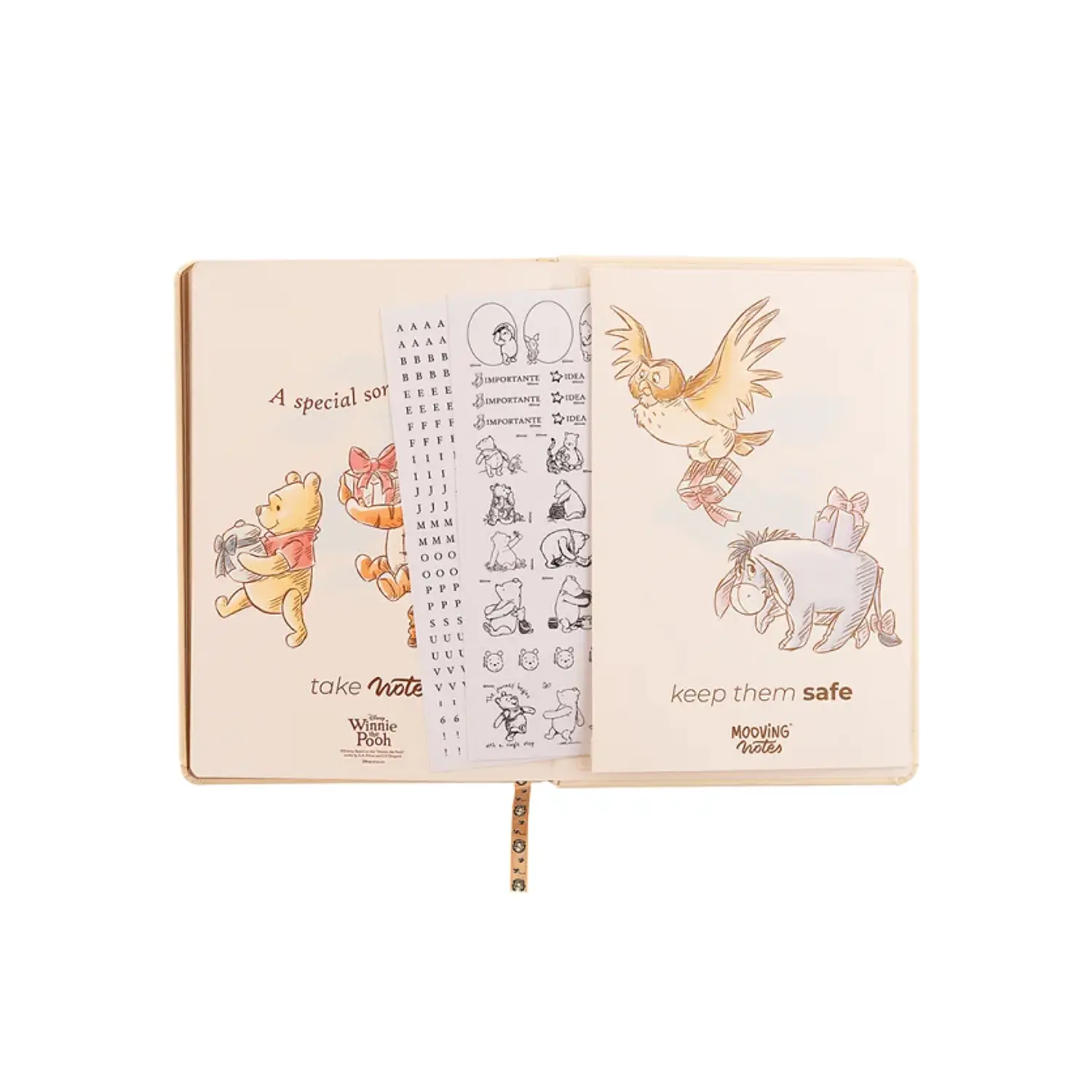 Mooving – Cuaderno A5 Tapa Dura Rayado – Winnie the Pooh – 4