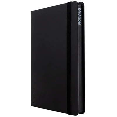 Mooving – Libreta A5 Tapa Dura Rayado – Black Edition